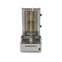 Gastro Dönergrill - 2 Brenner - 20 kg Fleisch - Gas,...