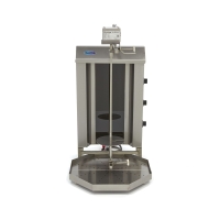 Gastro Dönergrill - 3 Brenner - 30 kg Fleisch -...