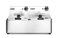 Fritteuse Kitchen Line - 2x6L, HENDI, Kitchen Line, 12L,...