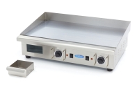 Gastro Grillplatte - Glatte Chrom - 73 cm - inkl. Tropfschale - 400 V, Maxima