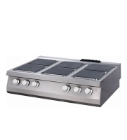 Gastro Premium Kochfeld - 6 Brenner - Dreifache Einheit -...