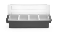Zutatenbox – 3 Behälter, Bar up, 480x150x(H)100mm
