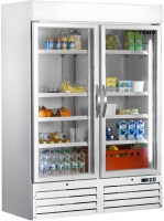 SARO Premium Displaykühlschrank mit Glastüren...