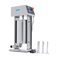 Gastro Wurstfüller - 15 l - Automatisch - Vertikal -...