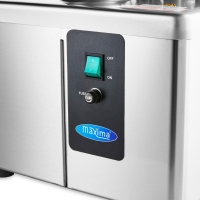 Gastro Glaspolierer - 8 Pinsel - 600 Gläser/Stunde, Maxima