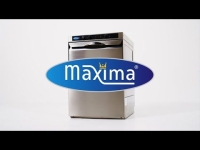 Gastro Gläserspülermaschine - 35 x 35 cm - mit Spülenhilfepumpe, Maxima