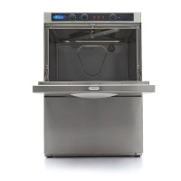 Gastro Gläserspülermaschine - 35 x 35 cm - mit Spülenhilfepumpe, Maxima