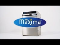 Gastro Geschirrspüler-Unterbau - 50 x 50 cm - mit Spülenhilfepumpe - 400 V, Maxima