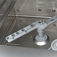 Gastro Geschirrspüler-Unterbau - 50 x 50 cm - mit Spülenhilfepumpe - 400 V, Maxima