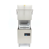 Haubenspülmaschine - 50x50cm - mit Abfluss-, Spül- und Seifenpumpen - 400V, Maxima