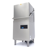Haubenspülmaschine - 50x50cm - mit Abfluss-, Spül- und Seifenpumpen - 400V, Maxima