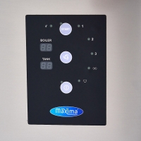 Gastro Topfspülmaschine - 56 x 63 cm - 400V, Maxima