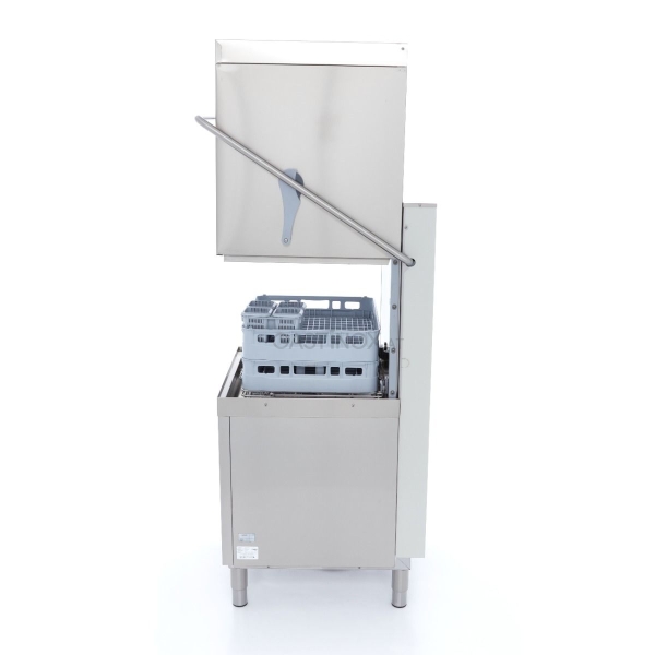 Haubenspülmaschine - 50x60cm - mit Spül- und Seifenpumpen - 400V, Maxima