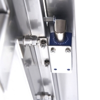 Gerader Rollentisch aus Edelstahl - für Korbtransportspülmaschinen, Maxima