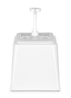 Pump-Saucenspender, HENDI, 2,5L, Weiß,...