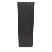 Gastro Gefrierschrank - 400 l - 6 Feste Regale - Schwarz,...