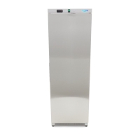 Gastro Gefrierschrank - 400 l - 6 Feste Regale -...