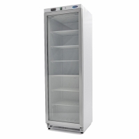 Gastro Gefrierschrank - 400 l - Weiß - mit...