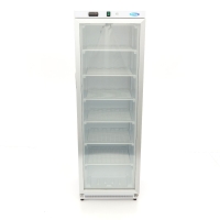Gastro Gefrierschrank - 400 l - Weiß - mit...