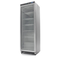 Gastro Gefrierschrank - 400 l - Schwarz - mit...