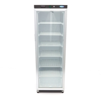 Gastro Gefrierschrank - 400 l - Schwarz - mit...