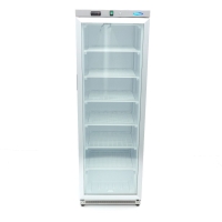 Gastro Gefrierschrank - 400 l - Rostfreier Stahl - mit...