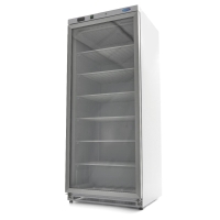 Gastro Gefrierschrank - 600 l - Weiß - mit...