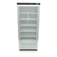 Gastro Gefrierschrank - 600 l - Schwarz - mit...