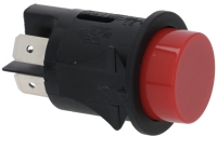 Druckschalter Einbaumaß ø25mm rot 2NO 250 V...