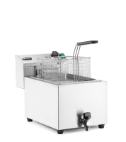 Fritteuse XL Profi Line mit Ablasshahn, 10 Liter, HENDI, Profi Line, 10L, 400V/6600W, 300x680x(H)420mm