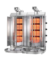 Potis GD4-S Zwilling Dönergrill / Gyrosgrill, 2x 14...