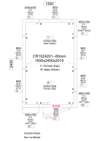 Premium Kühlzelle 1500 x 2400 x 2010 mm
