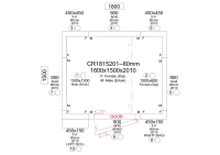 Premium Kühlzelle 1800 x1500 x 2010 mm