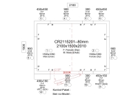 Premium Kühlzelle 2100 x 1500 x 2010 mm