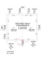 Premium Kühlzelle 2100 x1800 x 2010 mm