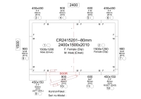 Premium Kühlzelle 2400 x1500 x 2010 mm