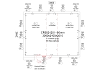 Premium Kühlzelle 3000 x 2400 x 2010 mm