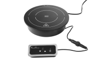 Induktionsheizplatte 800 W, Fine Dine, Schwarz,...