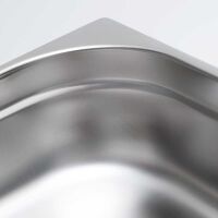 Stalgast Edelstahl Gastronormbehälter Serie BASIC, GN 1/3 (200mm)