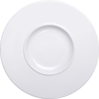 Pasta-/Dessertteller, flach, Serie Muza, weiß,...