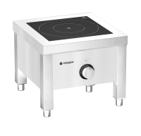 Induktions-Hockerkocher, 400x400x380 mm, 5 kW, 400V