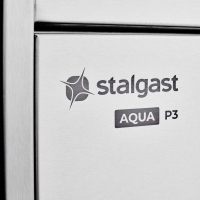 Stalgast Topfspülmaschine AQUA P3 mit Klarspülmitteldosier-, Reinigerdosierpumpe, Klarspül- und Ablaufpumpe 12,2 kW, 400 V