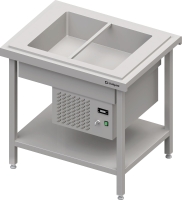 Kaltausgabe mit einer Kühlwanne 2x GN1/1,...