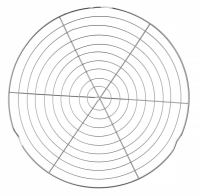 Abkühlgitter, HENDI, ⌀320x(H)20mm