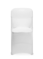 Klappstuhlbezug, HENDI, 810965 & 910989, Weiß,...