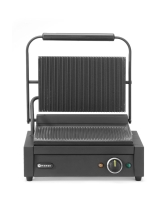 Kontaktgrill, HENDI, 230V/2200W, 430x375x(H)216mm