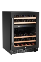 Weinkühler, 2 Zonen, 46 Flaschen, Arktic, Schwarz,...