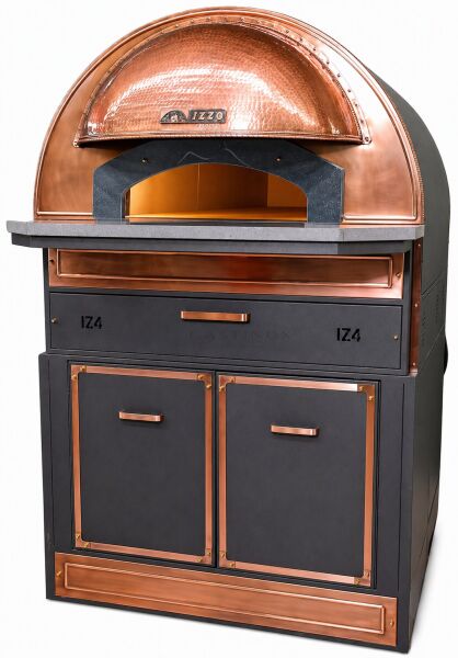 Izzo Forni IZ4 Neapolitanischer Pizzaofen 4x 33 cm, bis 500 °C