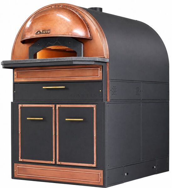 Izzo Forni IZ6 Neapolitanischer Pizzaofen 6x 33 cm, bis 500 °C
