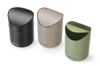 Tischabfalleimer mit Schwingdeckel, HENDI, 1,2L, schwarz,...